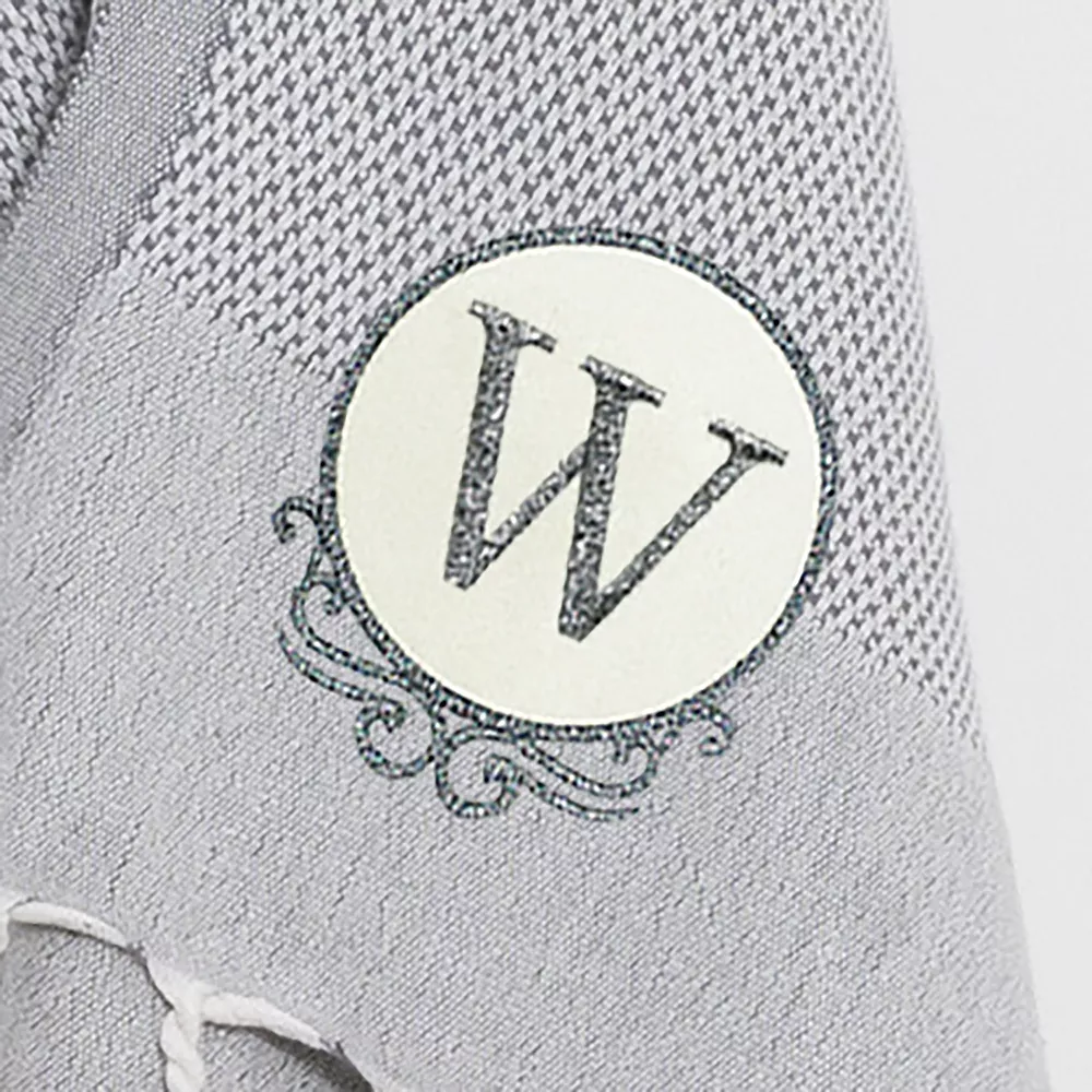 Linum Home Textiles Turkish Cotton Personalized Fun In Paradise Pestemal Beach Towel - Image 3