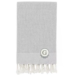 Linum Home Textiles Turkish Cotton Personalized Fun In Paradise Pestemal Beach Towel