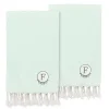 Linum Home Textiles Turkish Cotton Personalized Fun In Paradise Pestemal 2-pack Hand Towel Set