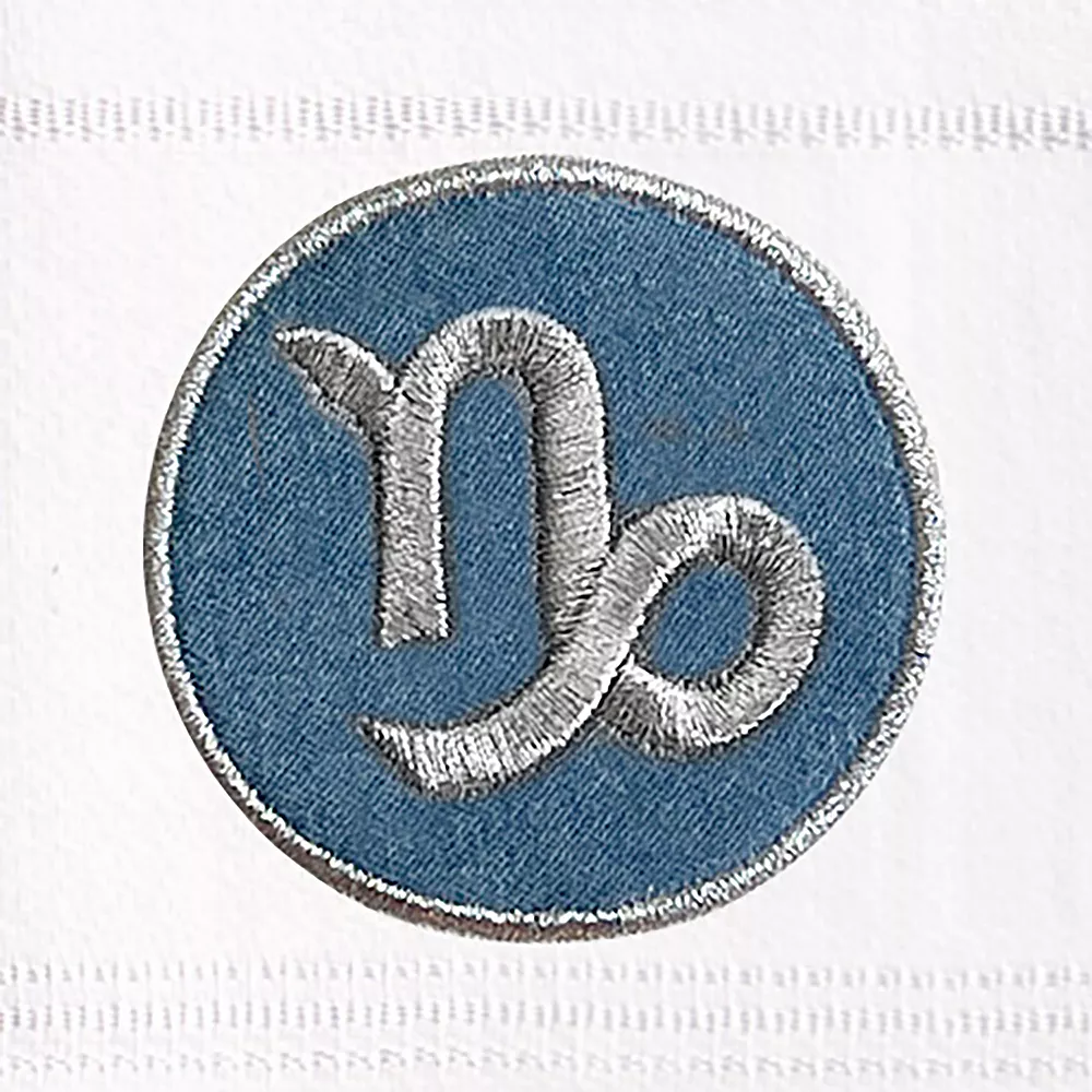 Linum Home Textiles Turkish Cotton Summer Fun Horoscope Capricorn Pestemal Beach Towel - Image 4