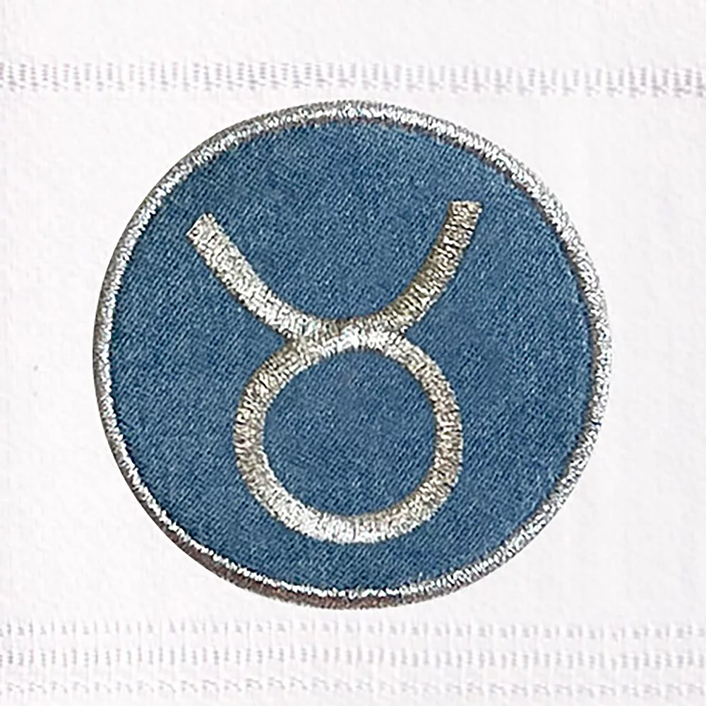 Linum Home Textiles Turkish Cotton Summer Fun Horoscope Taurus Pestemal Beach Towel - Image 4