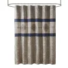 Madison Park Blaine Embroidered Shower Curtain