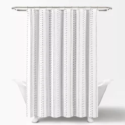 Lush Décor Lush Decor Hygge Stripe Shower Curtain