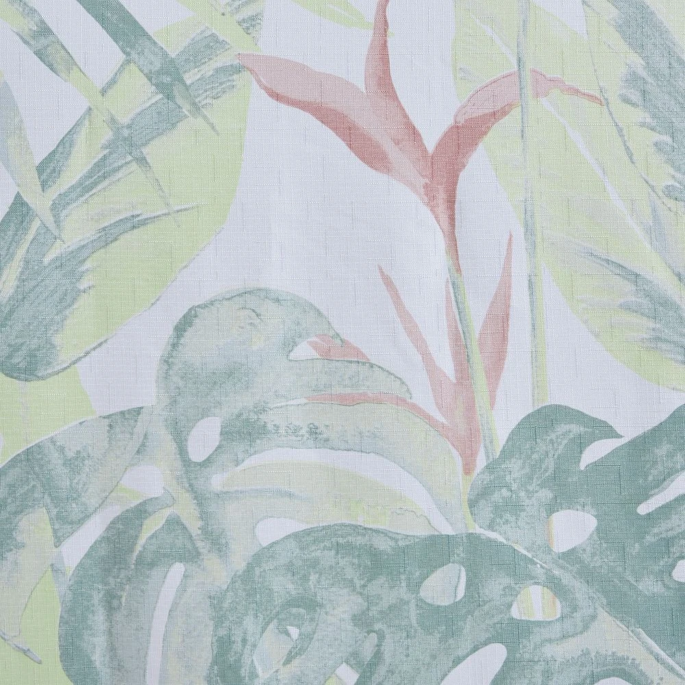 The Big OneĀ® Devon Foliage Print 13-Piece Fabric Shower Curtain And Hooks Set - Image 4