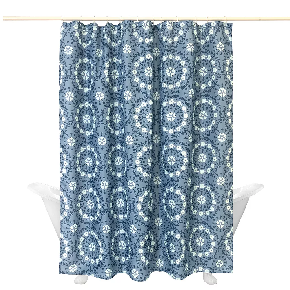 The Big OneĀ® Avery Medallion Printed 13-Piece Shower Curtain And Hooks Set