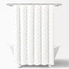 Lush Décor Lush Decor Rainbow Tufted Dot Shower Curtain