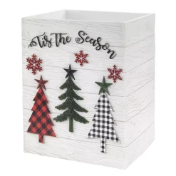 Avanti Tis The Season Wastebasket