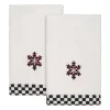 Avanti Tis The Season 2-pack Fingertip Towel Set