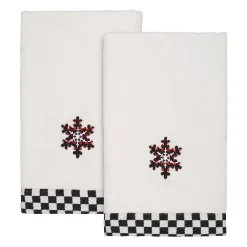 Avanti Tis The Season 2-pack Fingertip Towel Set