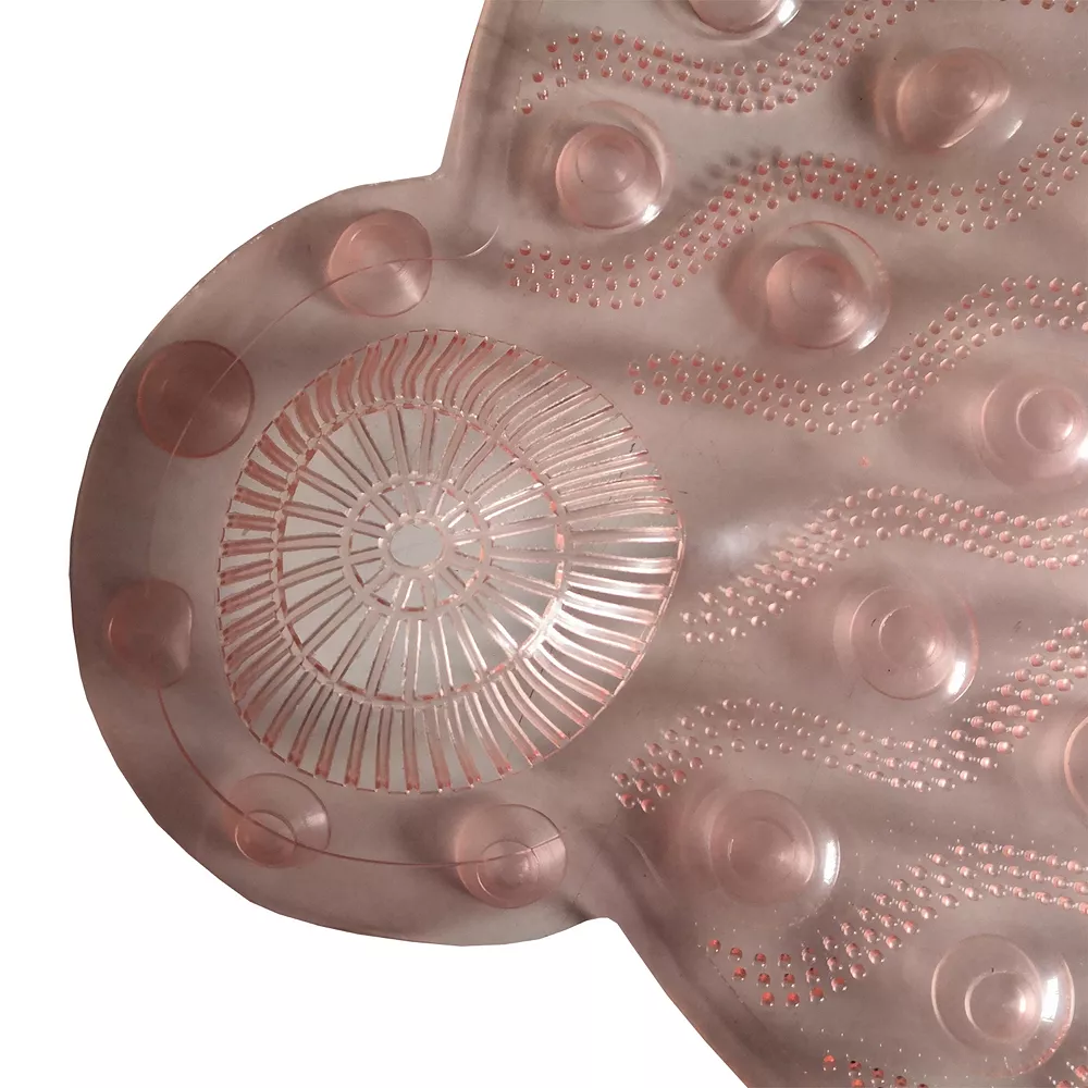 Popular Bath Swirl Tub Mat With Hair Catcher - Image 3