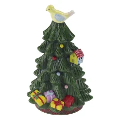 Spode Christmas Tree Tartan Toothbrush Holder