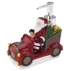 Spode Christmas Tree Tartan Soap Pump