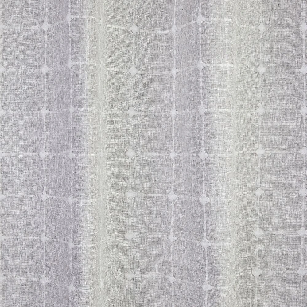 SKL Home Windowpane Texture Shower Curtain 4 SKL Home Windowpane Texture Shower Curtain - Image 4
