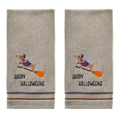 SKL Home Happy Halloweenie 2-piece Hand Towel Set