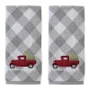 SKL Home Farm Truck 2-piece Hand Towel Set