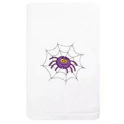Linum Home Textiles Spider Embroidered Luxury Turkish Cotton Hand Towel