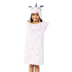 The Big One® Unicorn Hooded Bath Wrap