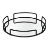Home Details Modern Round Design Mirror Vanity Tray