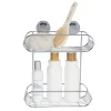Bath Bliss 2 Tier Suction Cup Bathroom Baskets