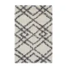 INK+IVY Ansel Geo Diamond Yarn Dyed Cotton Tufted Bath Rug