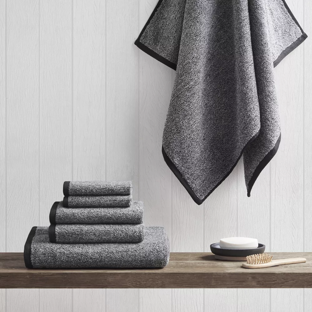 Woolrich Marle Cotton Dobby Yarn Dyed 6-Piece Towel Set - Image 2