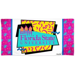 WinCraft Florida State Seminoles Beach Club 30'' X 60'' Tiki Spectra Beach Towel