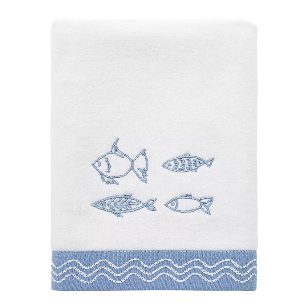 Avanti Blue Fin Bay Hand Towel