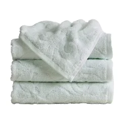 Great Bay Home Cassie Cotton Jacquard 4-pack Hand Towel Set