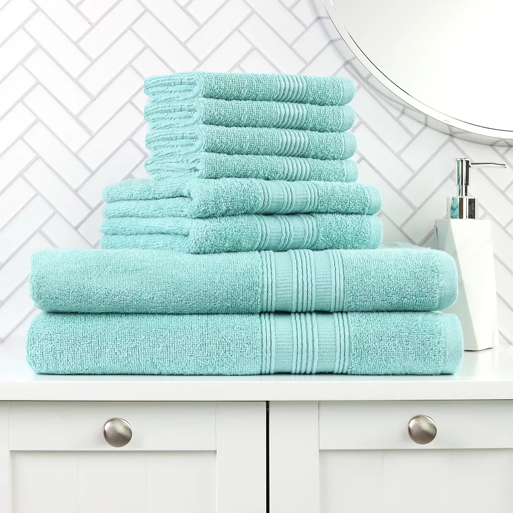Freshee Intellifreshâ„¢ Technology 8-piece Bath Towel Set - Image 2