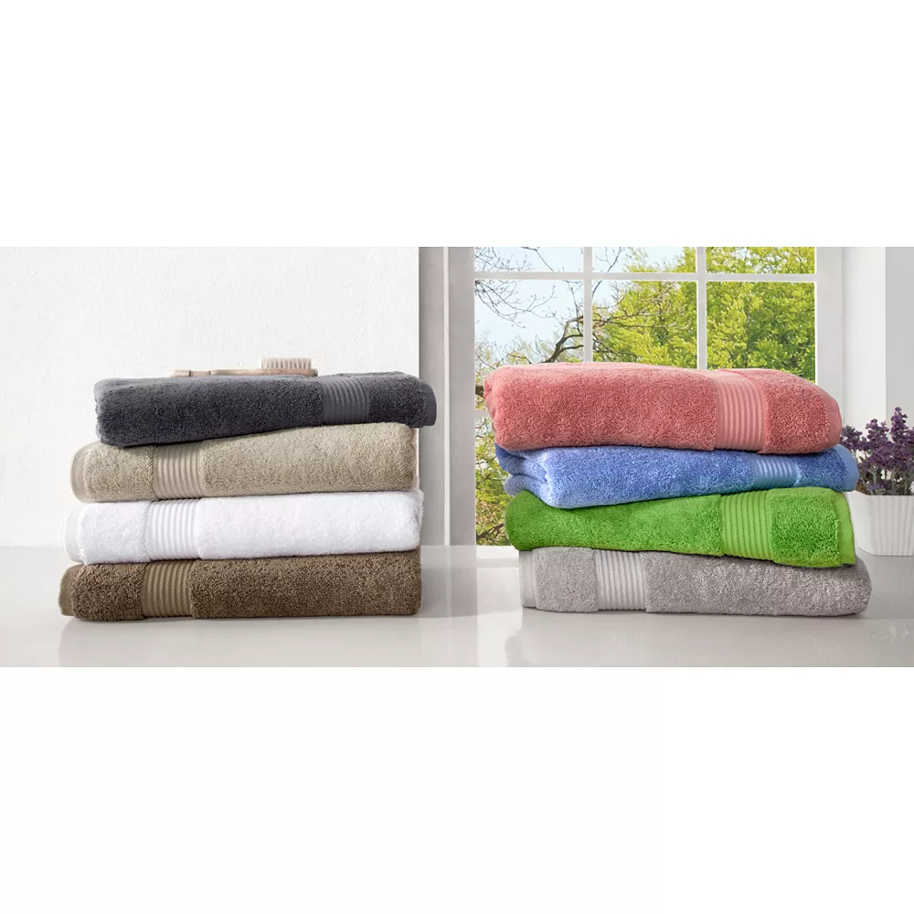 Classic Turkish Towels Genuine Cotton Soft Absorbent Amadeus Hand Towels 16x27 6 Piece Set - Image 4