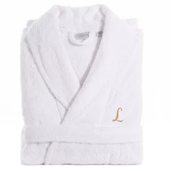 Linum Home Textiles Turkish Cotton Personalized Unisex Terry Bathrobe