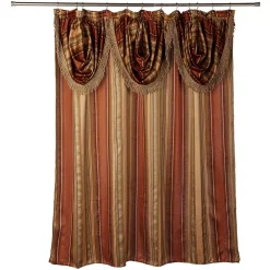 Popular Bath Contempo Fabric Shower Curtain