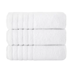Classic Turkish Towels Genuine Cotton Large Soft Absorbent Barnum Bath Towels 3 Piece Set