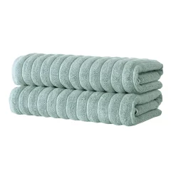 Classic Turkish Towels Genuine Cotton Soft Absorbent Brampton Bath Towels 2 Piece Set