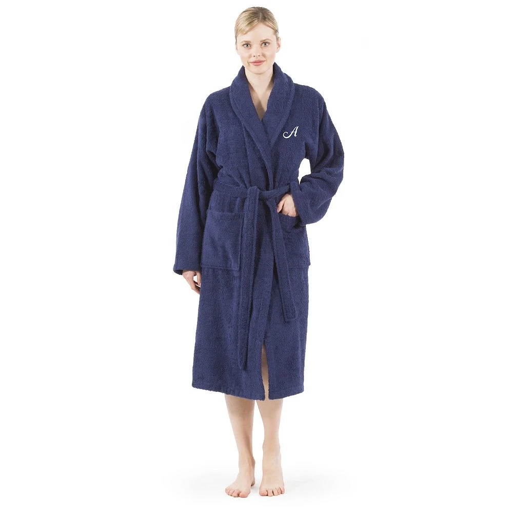 Linum Home Textiles Turkish Cotton Personalized Terry Bathrobe - Image 2