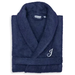 Linum Home Textiles Turkish Cotton Personalized Terry Bathrobe