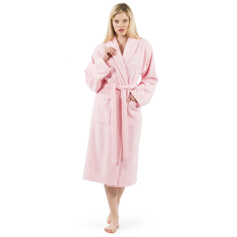 Linum Home Textiles Turkish Cotton Personalized Terry Bathrobe - Image 2