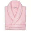Linum Home Textiles Turkish Cotton Personalized Terry Bathrobe