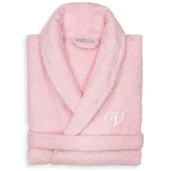 Linum Home Textiles Turkish Cotton Personalized Terry Bathrobe