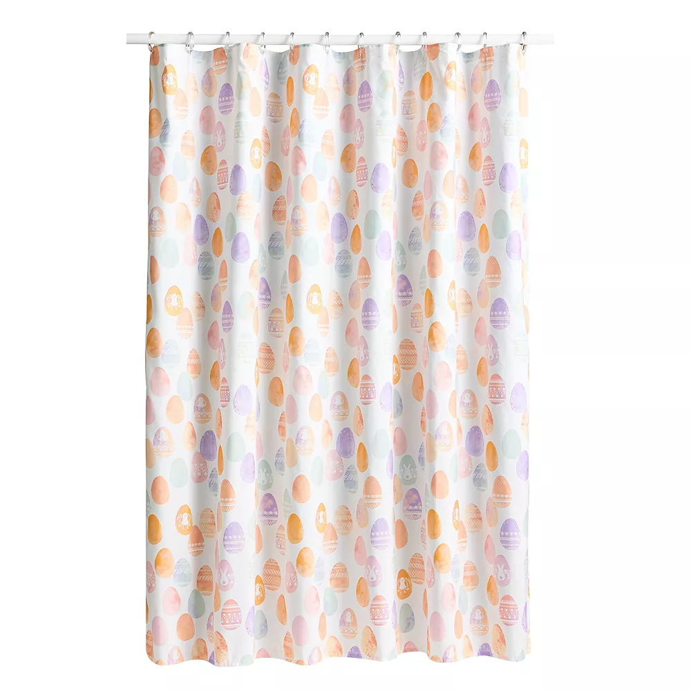 Celebrate Together Easter Celebrate Togetherâ„¢ Easter Egg Toss Shower Curtain