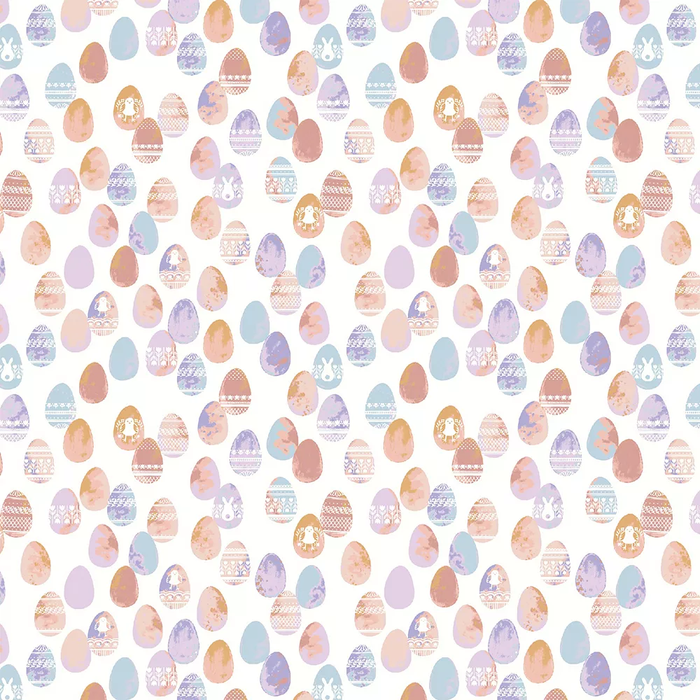 Celebrate Together Easter Celebrate Togetherâ„¢ Easter Egg Toss Shower Curtain - Image 2