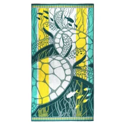 The Big One® Turtle Extra Large Woven Beach Towel