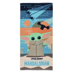 Star Wars: The Mandalorian Grogu Beach Towel By The Big One Kids™