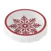 Avanti Sparkle Snowflake Soap Dish