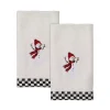 Avanti Rustic Pals Snowmen Fingertip Towel 2-piece Set