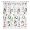 Avanti Flamingo Jingle Shower Curtain