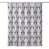 Vern Yip By SKL Home Arctic March Penguin Shower Curtain