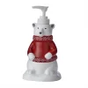 Vern Yip By SKL Home Polar Cove Red Soap Dispenser