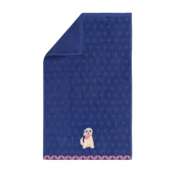 Americana Doodle Dog Hand Towel