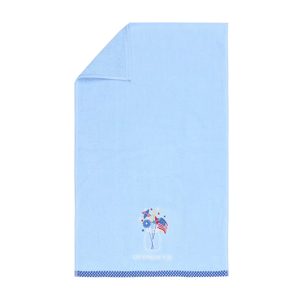 Americana Let Freedom Ring Hand Towel
